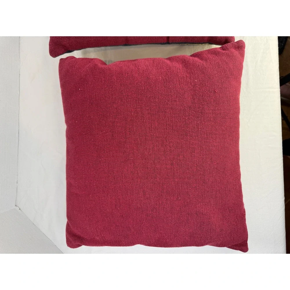 Vintage Angel Tapestry Throw Pillows‎ Set of 2 Christmas Decor Burgundy Navy